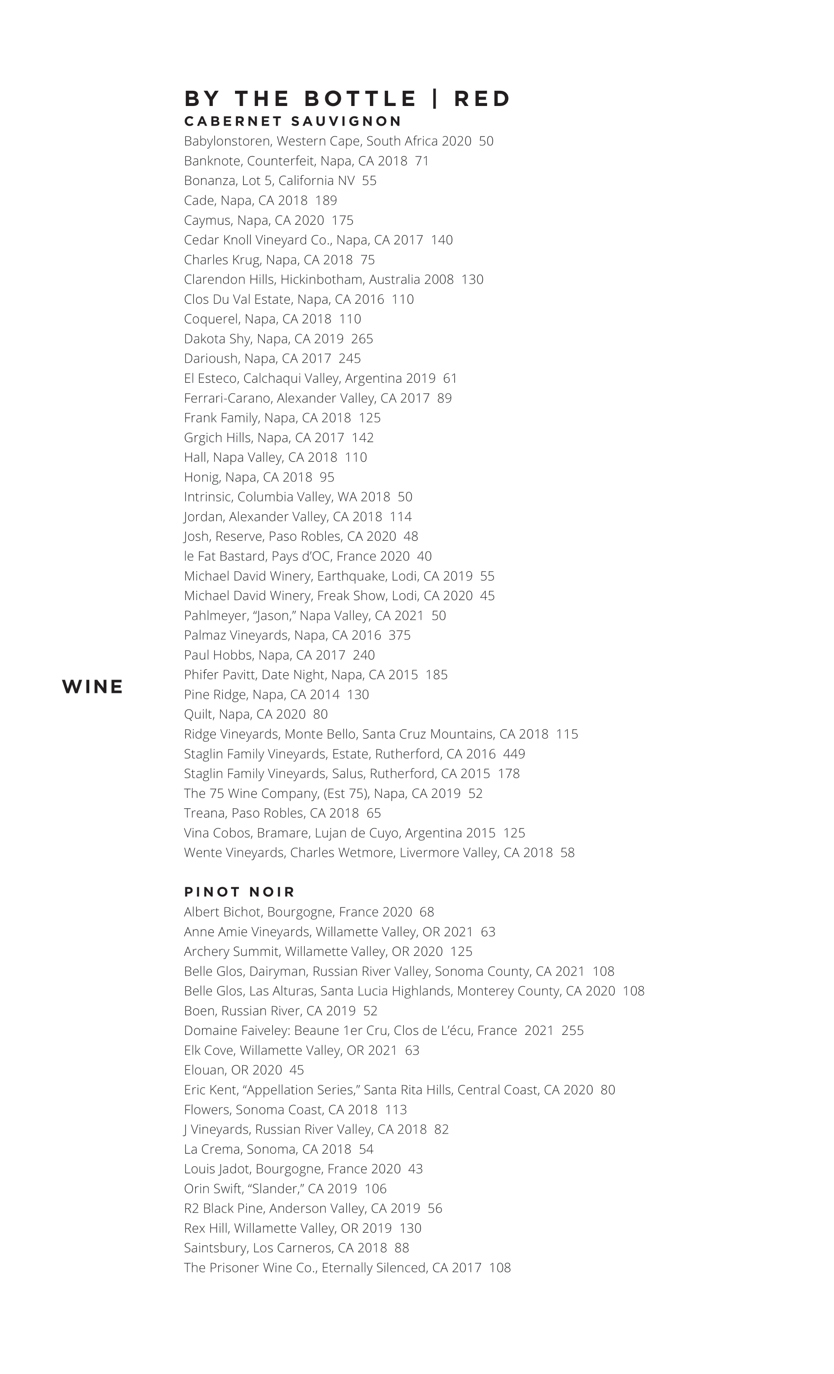 Char Restaurant Memphis Menu - wskmvev
